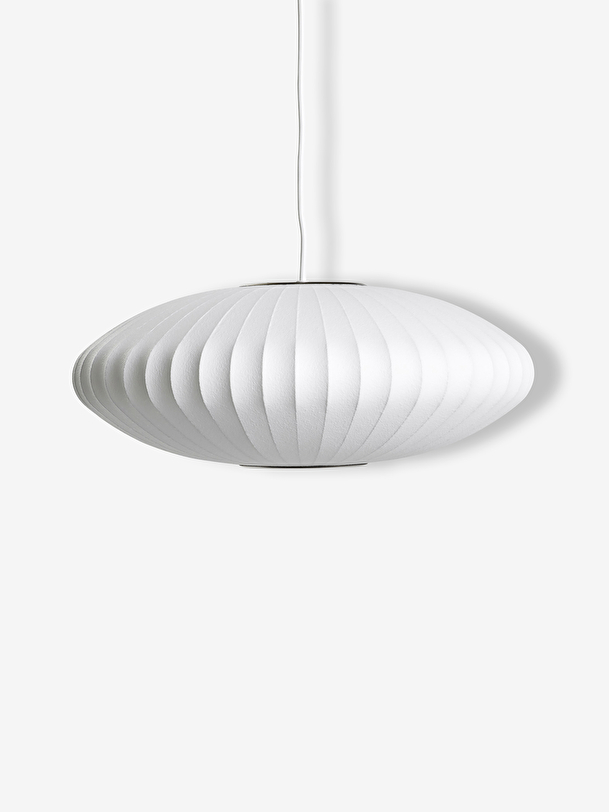 suspension soucoupe georges nelson white