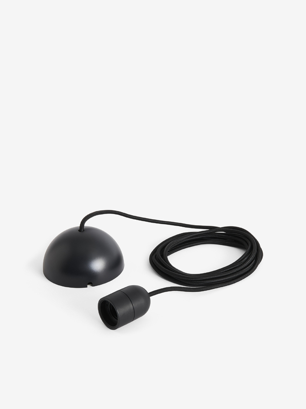 suspension cÂble paper shade noir - hay black