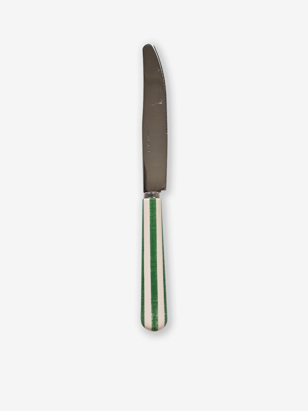 paul knife green stripe green