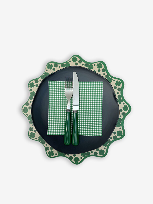 small green billbraid spoon green