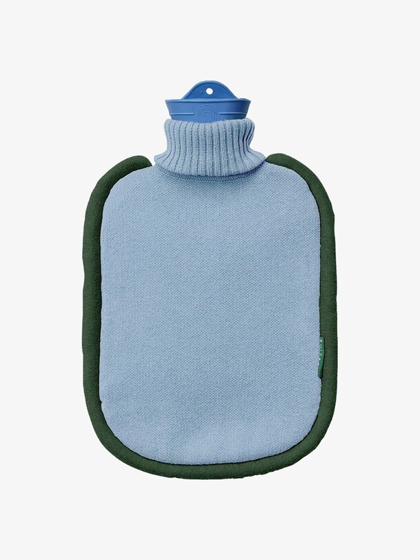 organic hot water bottle sky blue sky