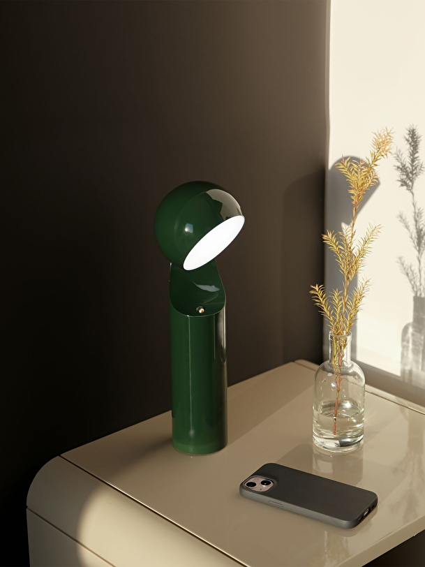 nomad lamp 180 forest green dark green