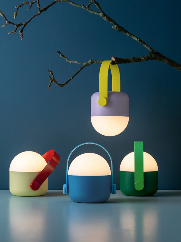 lampe a poser ole lila - remember lilas