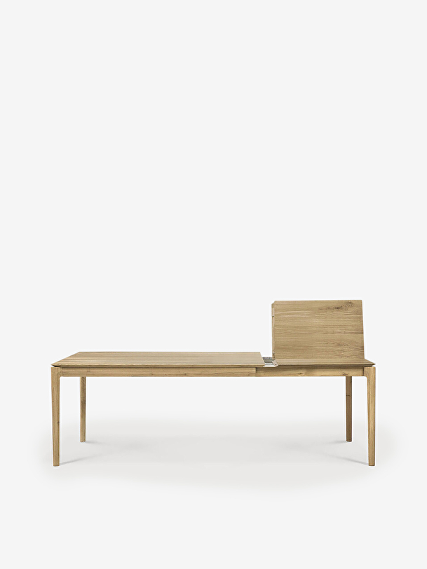 table bok a rallonge 160240 90x76 light oak