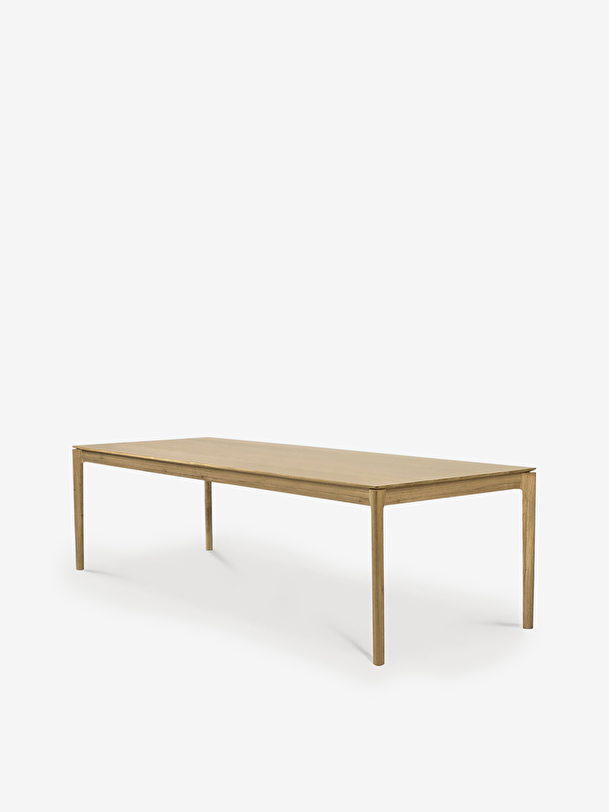 table bok en chene - l240 cm light oak