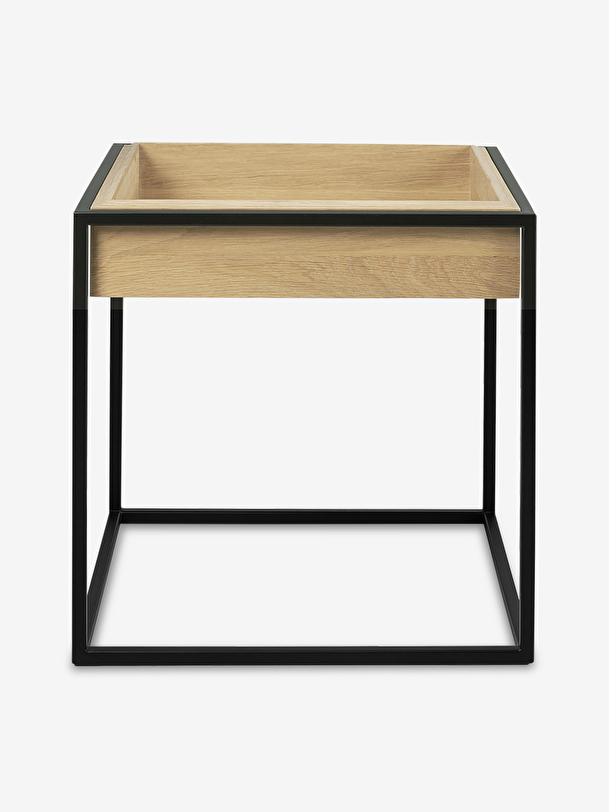 table dappoint monolit en chene black