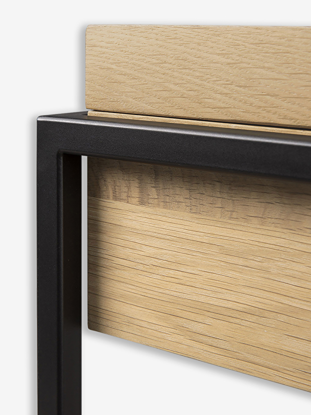 table dappoint monolit en chene black