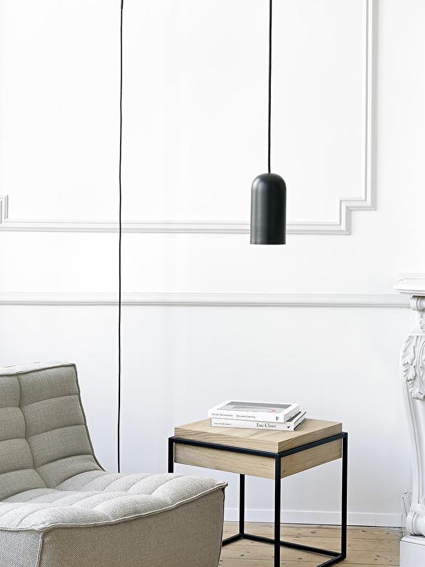 table dappoint monolit en chene black