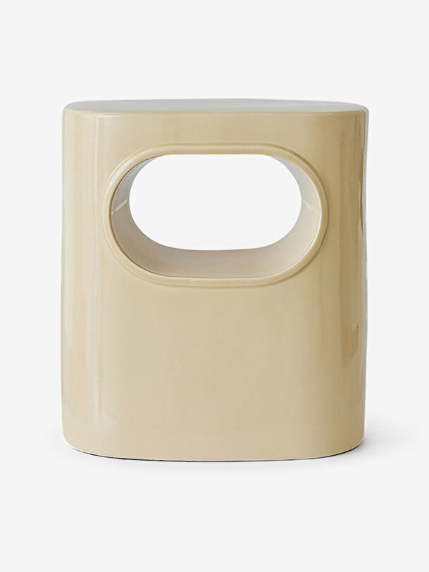 space cream side table cream