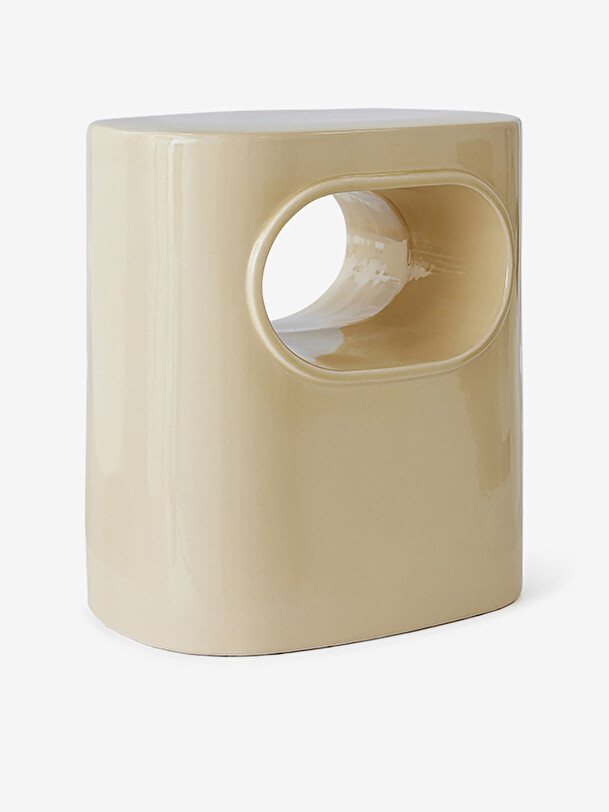 space cream side table cream