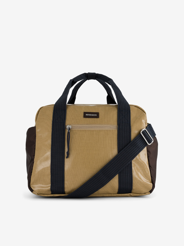 weekend bag manchester beige