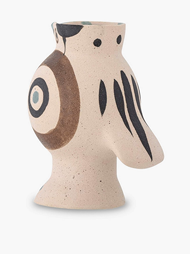 mahrab gres vase natural