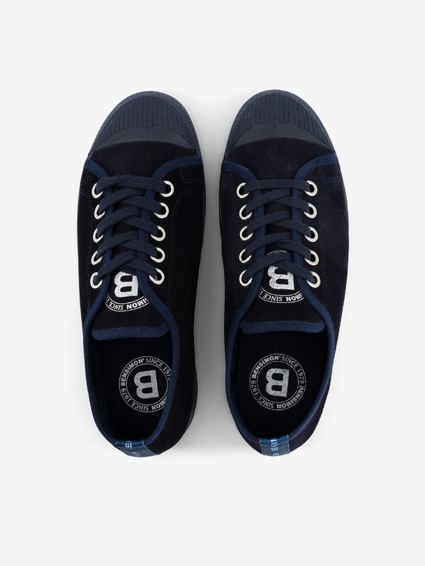 womens romy b79 suede sneakers marine
