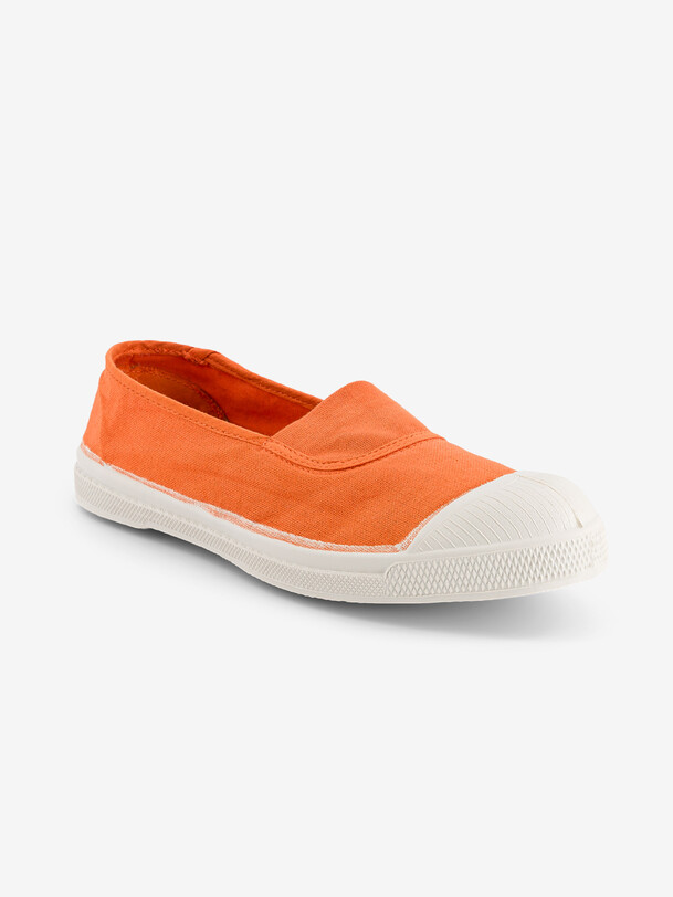 women elastic tennis apricot