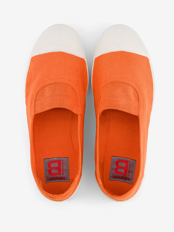women elastic tennis apricot