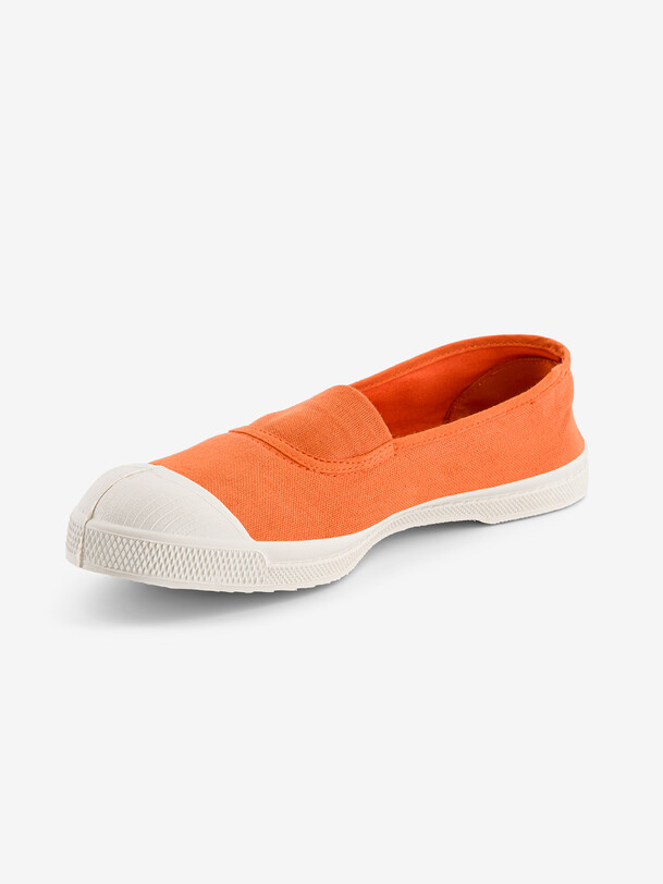 women elastic tennis apricot